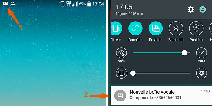 Comment Changer Le Repondeur Sur Iphone Le centre de notification de messages vocaux de votre mobile Android