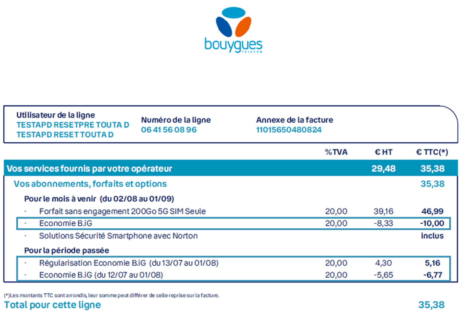 Remises BiG sur ma facture - Assistance Bouygues Telecom