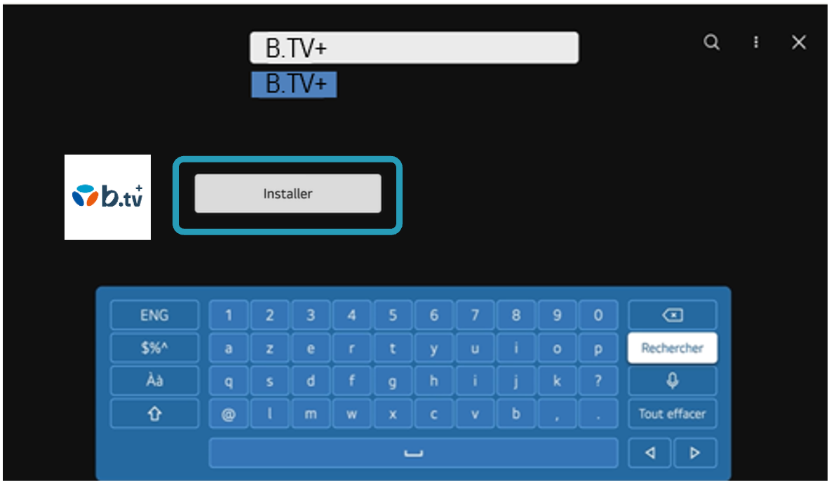 Application b.tv+ : installation sur TV LG et Android - Assistance ...