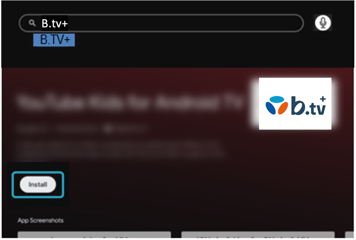 Application b.tv+ : installation sur TV LG et Android - Assistance ...