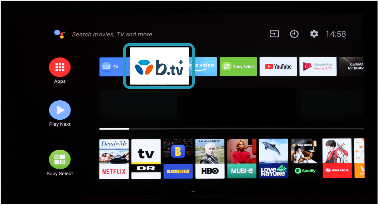 Application b.tv+ : installation sur TV LG et Android - Assistance ...