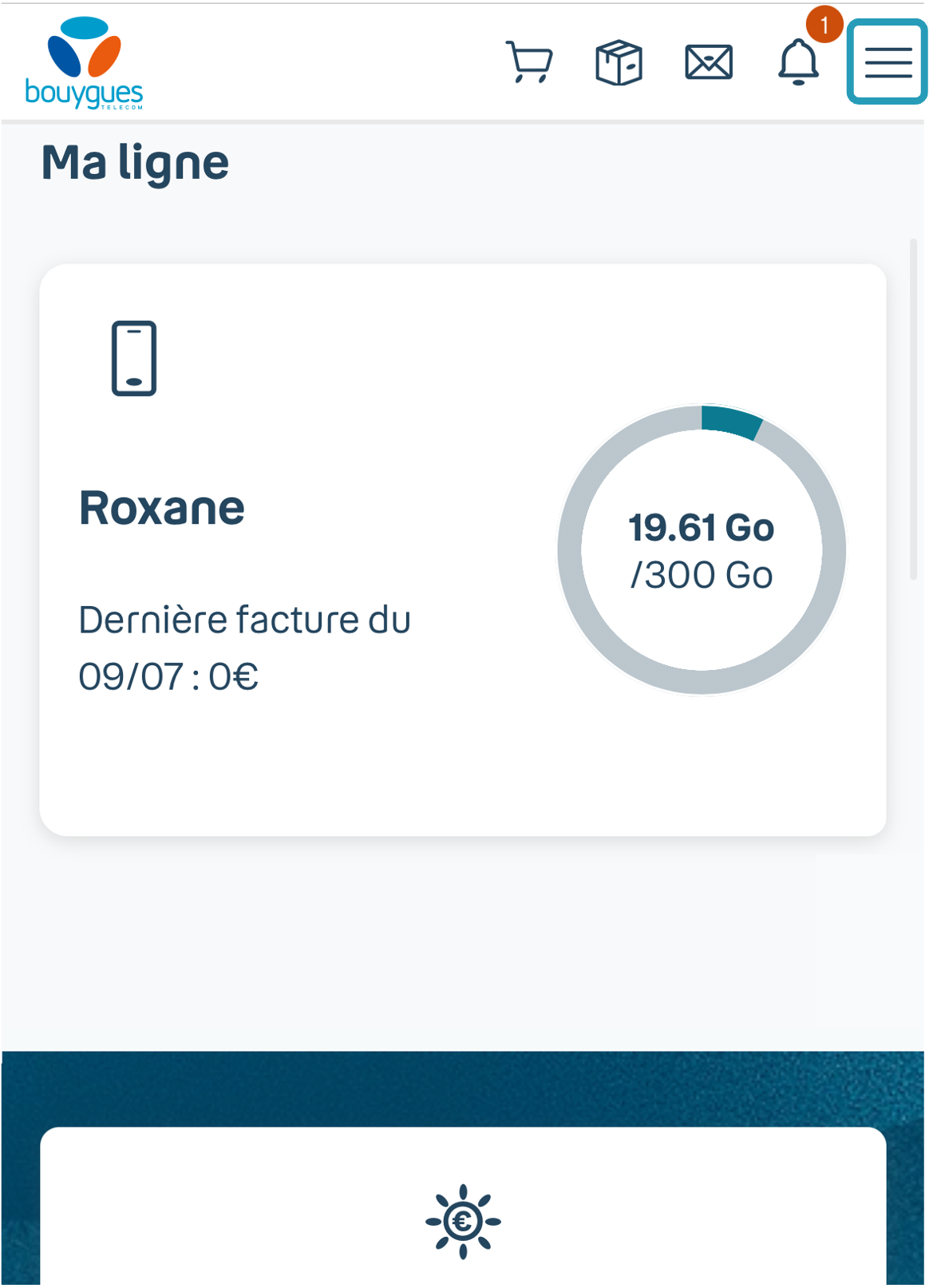 Retrouver contrat de service - Assistance Bouygues Telecom