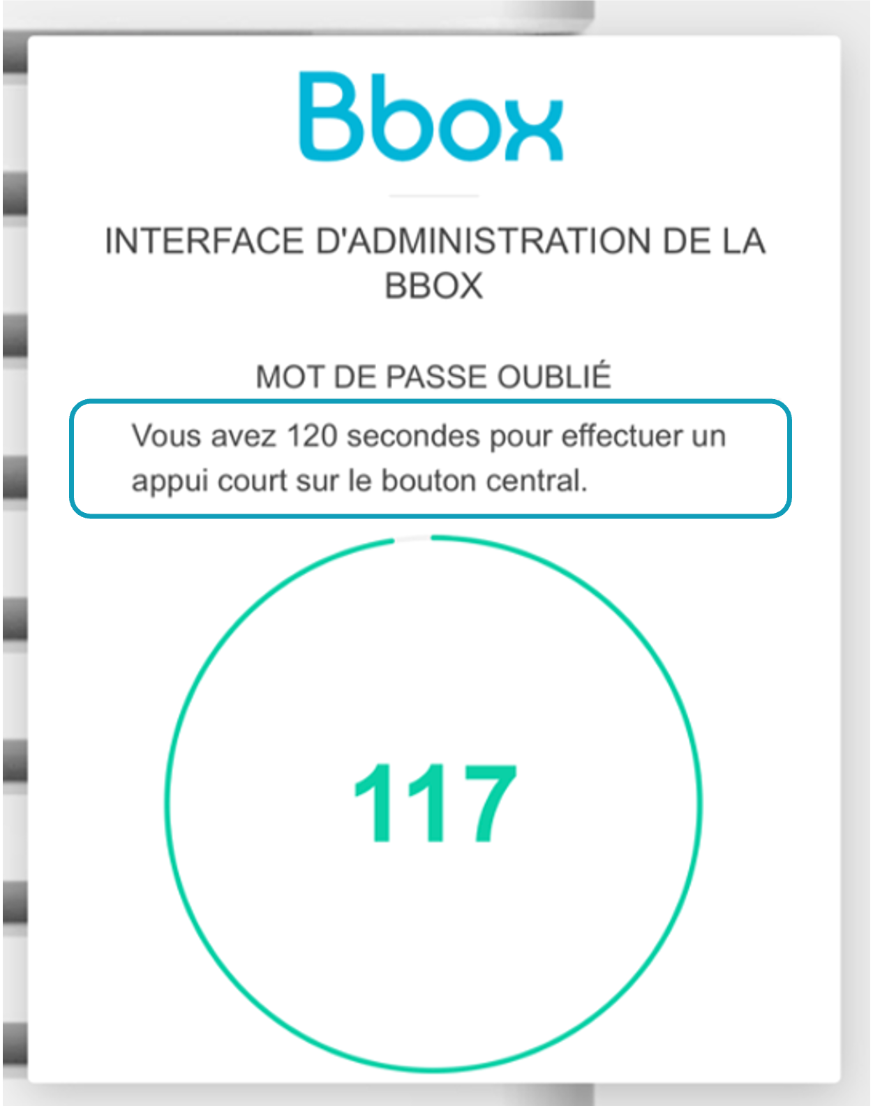 Accès et connexion à l'interface d'administration Bbox - Assistance ...